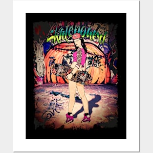 Skater Chic Posters and Art